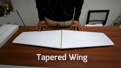 Custom-hot-wire-CNC-Cutting-Tapered-Wing
