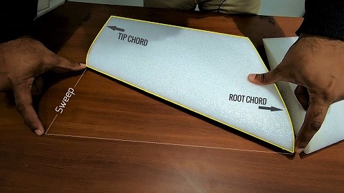 Custom-hot-wire-CNC-Cutting-Tapered-wings-Airfoils-Chords-and-Sweep
